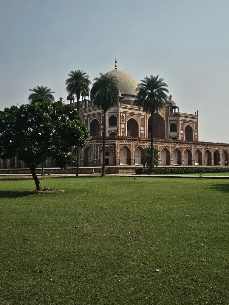 beautiful view of Humayun's Tomb