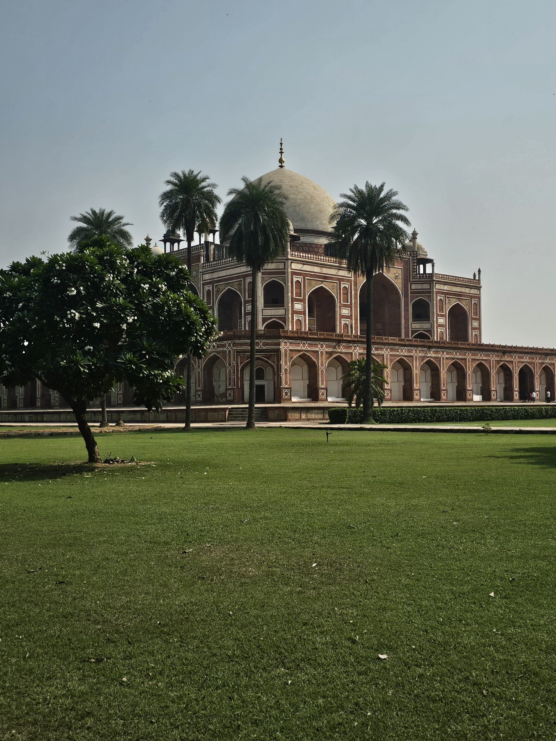 beautiful view of Humayun's Tomb