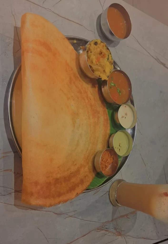 South Indian food at Sarojini nagar