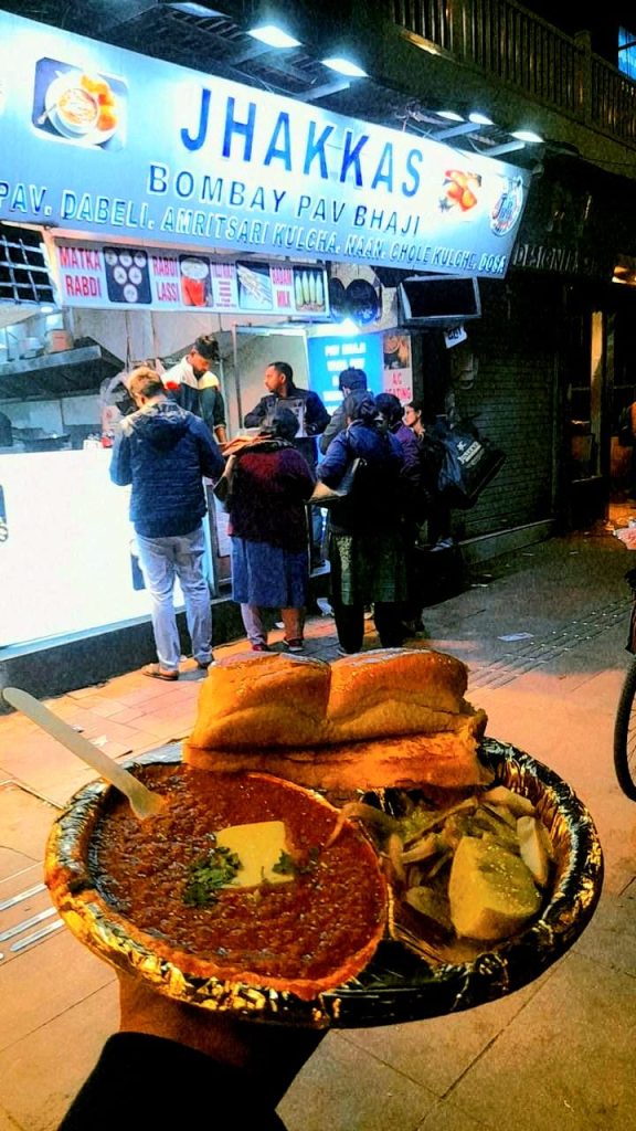 pav bhaji in Chandni  chowk