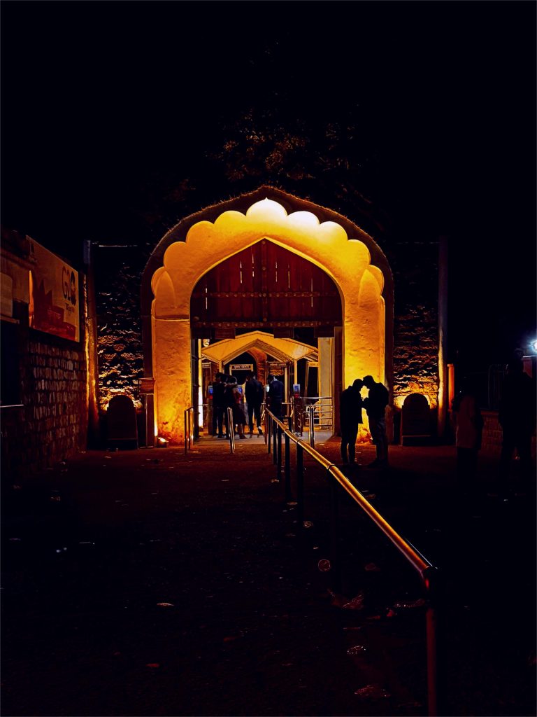 entry gate of Qutub minar