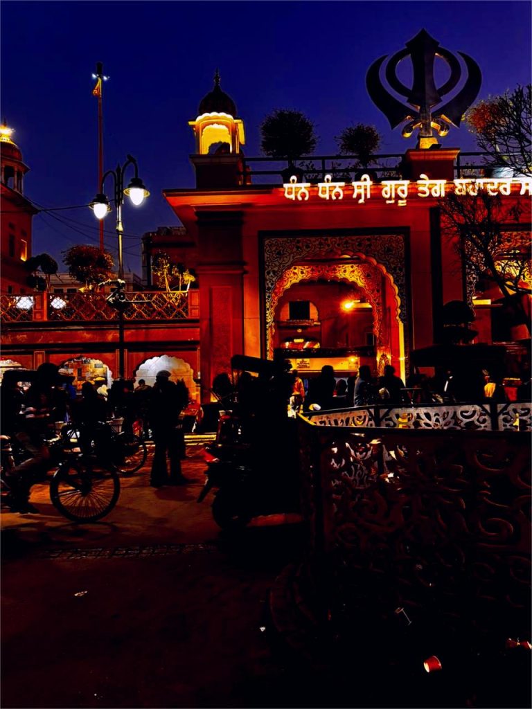 gurudwara at Old Delhi