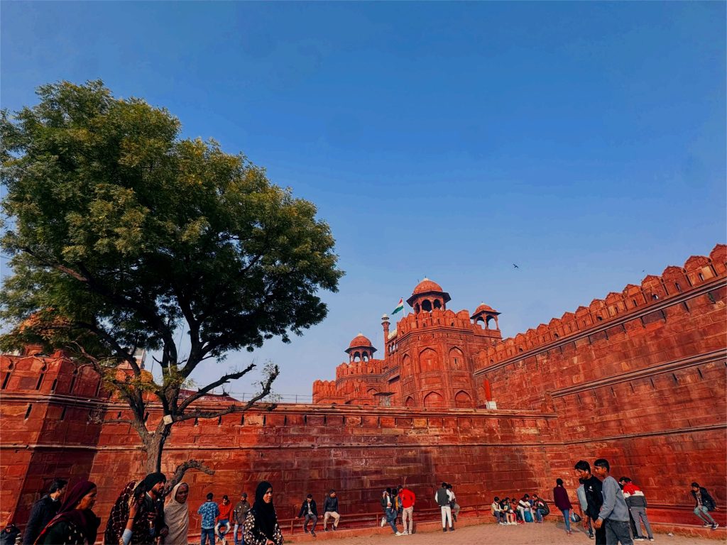 Red fort at New Delhi